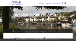 Desktop Screenshot of conflans-sainte-honorine.fr